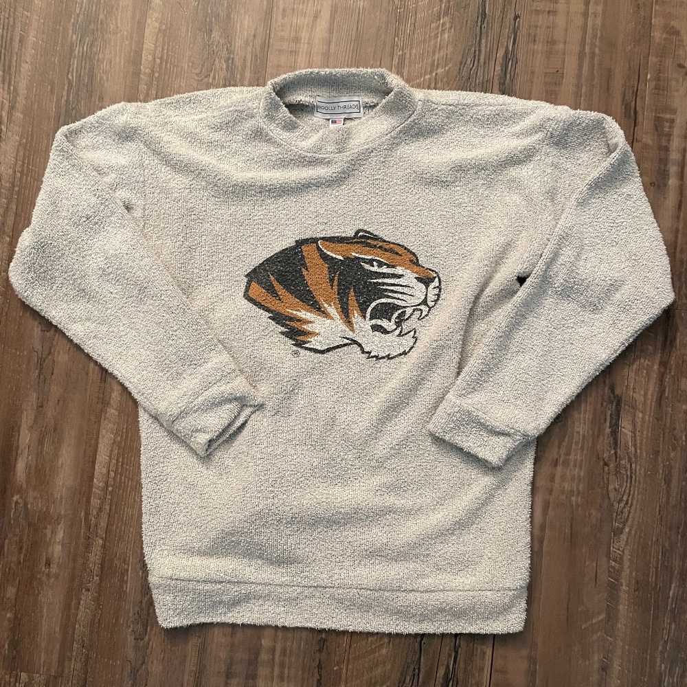 LIKE NEW - Woolly Threads Mizzou Sweatshirt